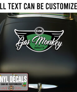 Personalized Vehicle Door Lettering Vinyl Sticker 10816