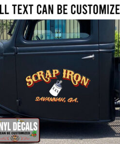 Personalized Moonshine Lettering Vinyl Sticker 10602