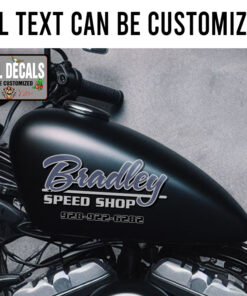 Personalized Vehicle Lettering Hand Paint Garage Lettering Sticker 12135