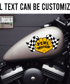 Personalized Motor Shell Gasoline Sticker 11967