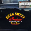 Personalized Motorcycle Sales And Service Sticker 11126