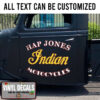 Personalized Motorcycle Shop Sticker 10957