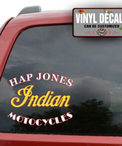 Personalized Motorcycle Shop Sticker 10957