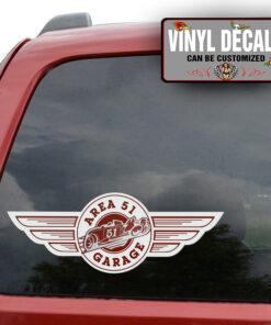 Personalized Vintage Garage Custom Paint Sticker 11535