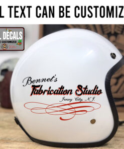 Personalized Motorsport Pinstriping Lettering Sticker 12098