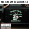 Personalized Moutain Dew Lettering Sticker 11748