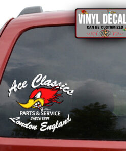 Personalized Mr Horse Power Garage Lettering Sticker 11430