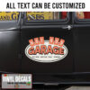Personalized Vintage Hot Rod Lettering Sticker 11467