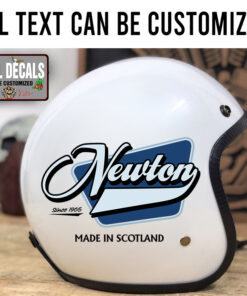 Personalized Vintage Hot Rod Lettering Sticker 11974