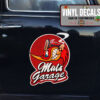 Personalized Mr Horsepower Garage Lettering Sticker 11113