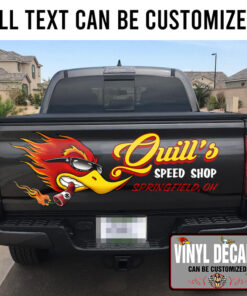 Personalized Mr Horsepower Garage Lettering Truck Tailgate Decals 11128