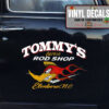 Personalized Mr Horsepower Garage Lettering Vinyl Sticker 10550