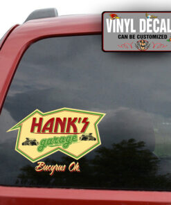 Personalized Vintage Lettering Sticker 11773