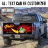 Personalized Mr Horsepower Hot Rod Bird Truck Tailgate Decals 11141