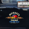 Personalized Mr Horsepower Hot Rod Flames Sticker 11271