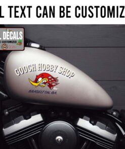 Personalized Mr Horsepower Hot Rod Lettering Sticker 12043