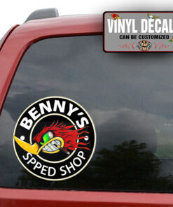 Personalized Vintage Mr Horsepower Sticker 11592