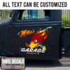 Personalized Mr Horsepower Hot Rod Sticker 10962