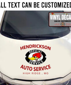 Personalized Mr Horsepower Lettering Vinyl Sticker 10856