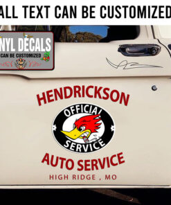 Personalized Mr Horsepower Lettering Vinyl Sticker 10856