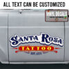 Personalized Vintage Tattoo Vinyl Sticker 10310