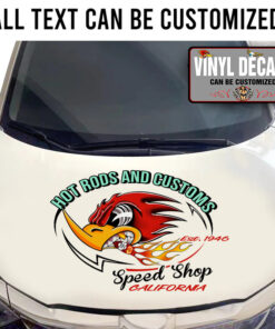 Personalized Mr Horsepower Speed Shop Sticker 10996
