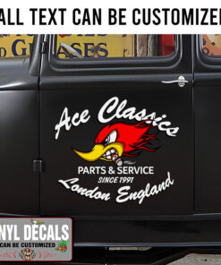 Personalized Mr Horserpower Company Sign Sticker 12005