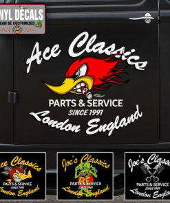 Personalized Mr Horserpower Company Sign Sticker 12005