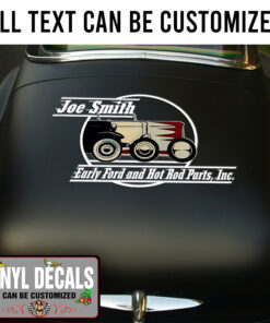 Personalized Mr Horserpower Lettering Vinyl Sticker 10888