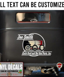 Personalized Mr Horserpower Lettering Vinyl Sticker 10888