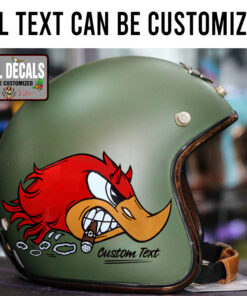 Personalized Mr Horserpower Motorcycle Helmet Sticker 11813