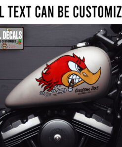 Personalized Mr Horserpower Motorcycle Helmet Sticker 11813