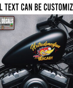 Personalized Mr Horserpower Pinstriping Sticker 11849