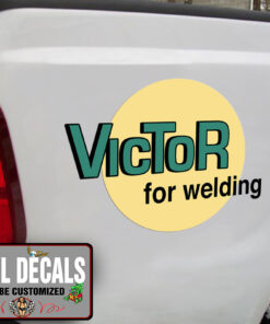 Personalized Welding Shop Lettering Sticker 11739