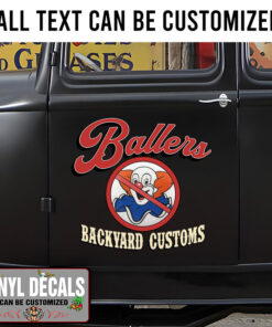 Personalized No Bozos Sticker 11440