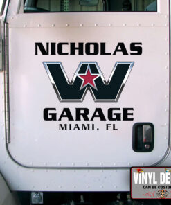 Personalized Western Star Truck Sticker 11283