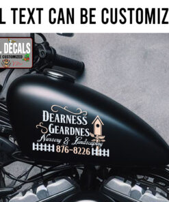 Personalized Nursery And Landscaping Garden Sticker 11932