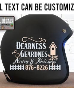 Personalized Nursery And Landscaping Garden Sticker 11932