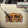 Personalized Old Iron Works Sticker 11530