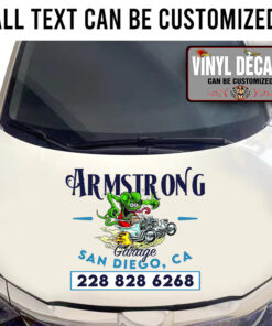 Personalized Old School Rat Fink Sticker 11184