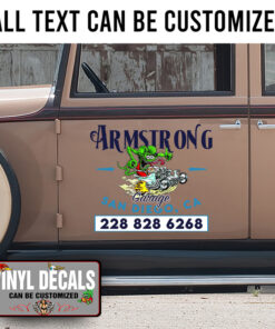 Personalized Old School Rat Fink Sticker 11184