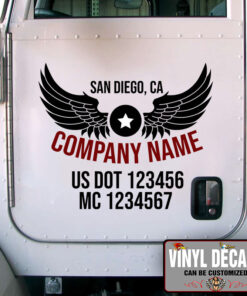 Personalized Wings Sticker 10940