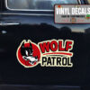 Personalized Wolf Patrol Sticker 11441