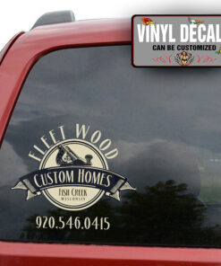 Personalized Woodworker Lettering Sticker 11356