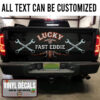 Personalized Wrench Pinstriping Truck Tailgate Decals 11137