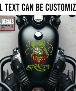 Pinstriping Art Rat Fink Sticker 12061