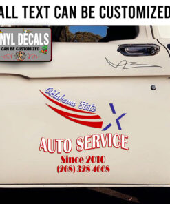 Personalized Patriot Usdot Sticker 11076