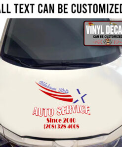 Personalized Patriot Usdot Sticker 11076