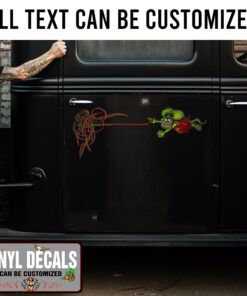 Pinstriping Rat Fink Sticker 11637