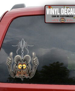 Pinstriping Rat Fink Sticker 11733